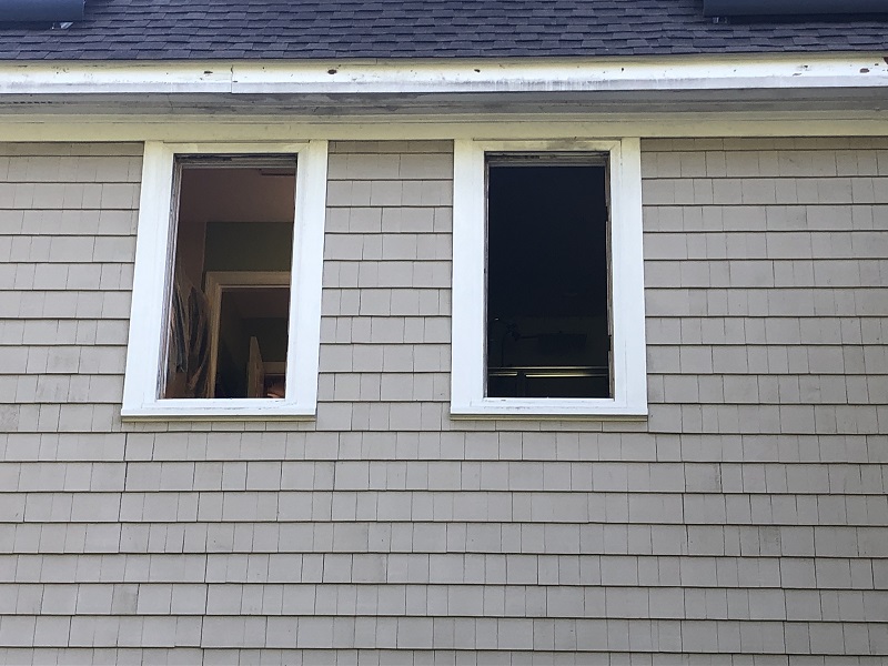 Caulk and insulate to stop leakage
